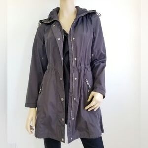 Betsey Johnson Charcoal Utility Jacket